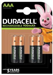 Батарейка Duracell HR03 (AAA) 900mAh 4шт