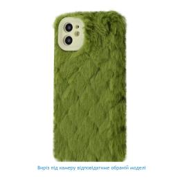 Чохол-накладка Infinity Fluffy Love Case iPhone 15 Green