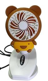 Вентилятор Infinity Mini Rechargeable Hand Clip Fan Bear Orange