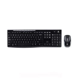 Комплект клавіатура та миша Logitech Cordless Desktop MK270 Black (бездротовий)