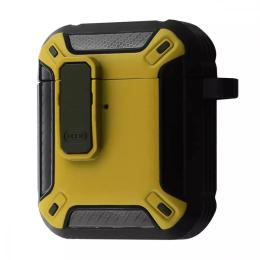 Чохол для навушників PRC Defender Case for AirPods 1/2 Black Yellow