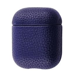 Чохол для навушників Infinity Leather Case AirPods 1/2 Midnight Blue