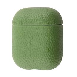 Чохол для навушників Infinity Leather Case AirPods 1/2 Olive