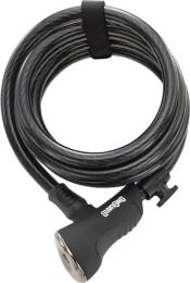 Велосипедний замок OnGuard Doberman 185см х 12мм Black (LCK-85-91)