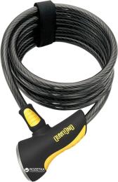 Велосипедний замок OnGuard Doberman 185см х 15мм Black (LCK-36-03)
