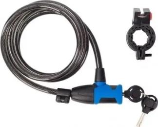 Велосипедний замок OnGuard GCL-PY2155 12х1500mm Black (LCK-15-39)