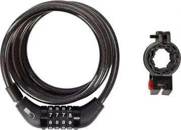 Велосипедний замок Green Cycle GLK-120 1500 х 10мм Black (LCK-64-45)