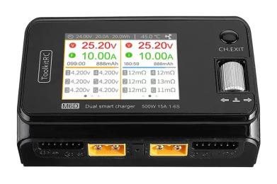 Зарядний пристрій для квадрокоптера ToolkitRC M6D Black