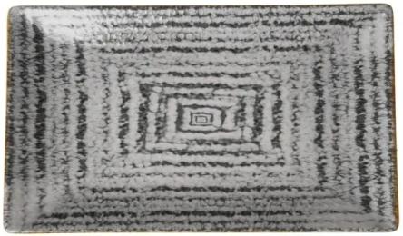 Блюдо Ipec STORM 25x15 см Gray (30908746)