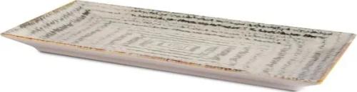 Блюдо Ipec STORM 30х15 см Gray (30907893)