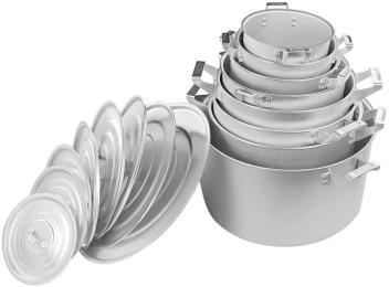 Набір каструль GUSTO GT-1600-08 8шт (2.5л/3.5л/4.5л/6л/8л/10л/15л/20л)
