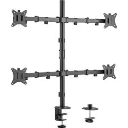 Кронштейн для монітора HiSmart HS082437 17-32 Black