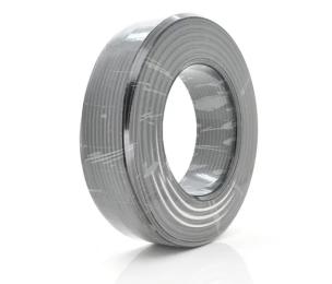 Коаксіальний кабель Ritar B100-RG690CU + 2x0.5mm CU Black 1.02 мм.CU, 64x0.12m CCA, 75 Ом, FPE