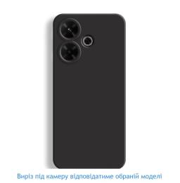 Чохол-накладка Infinity Silicone Case для Xiaomi Redmi 13 Black
