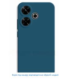 Чохол-накладка Infinity Silicone Case для Xiaomi Redmi 13 Dark Blue