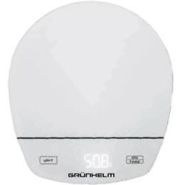 Ваги кухонні Grunhelm KES-015LW White