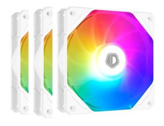 Вентилятор для ПК ID-COOLING TF-12025-PRO-ARGB-TRIO White