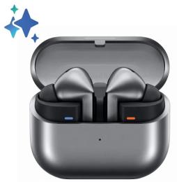 Бездротові навушники Samsung Galaxy Buds3 Pro Silver (SM-R630NZAA)