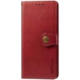 Чохол-книжка GETMAN Gallant (PU) для Xiaomi Redmi 13 4G/Poco M6 4G Red