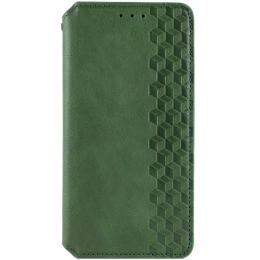 Чохол-книжка GETMAN Cubic (PU) для Xiaomi Redmi 13 4G/Poco M6 4G Green