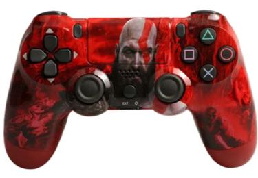 Геймпад Infinity Wireless Controller Double PS4Slim/Pro/PS4 God Of War Red
