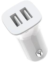 Автомобільний адаптер для телефона XO TZ10/CC31 White