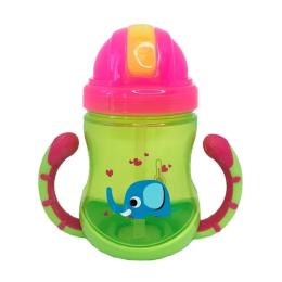 Поїльник Mega Zayka MGZ-0300 Lime з трубочкою