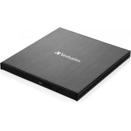 Оптичний привід Verbatim Ultra HD 4K External Slimline Blu-ray Writer (43888)