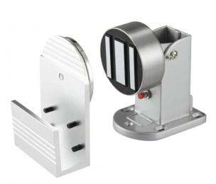 Електромагнітний замок Yoso HC802 на скляні двері, кут відкриття - 90 , зусилля 60кг, 12/24v, 60/120mA