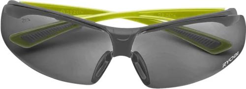 Захисні окуляри Ryobi RSG01 клас ударозахисту F, захист від ультрафіолету 99.9%, затемнені (5132005511)