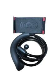 Тримач-підставка для телефона Infinity Free to bend Black на шию для знімання відео