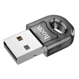 Bluetooth-адаптер Hoco UA28 USB BT adapter Transparent Black