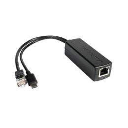 PoE-спліттер NVC PD48/TYPE-C Black