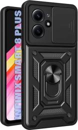 Чохол-накладка BeCover Military для Infinix Smart 8 Plus (X6526) Black