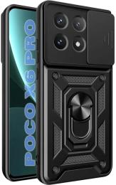 Чохол-накладка BeCover Military для Poco X6 Pro 5G Black (711157)