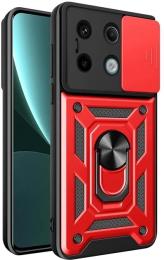 Чохол-накладка BeCover Military для Poco X6 5G Red (711009)