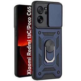 Чохол-накладка BeCover Military для Xiaomi Redmi 13C/Poco C65 Blue (710562)