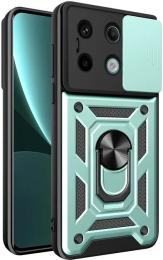 Чохол-накладка BeCover Military для Xiaomi Redmi Note 13 Pro 4G Dark Green (711026)