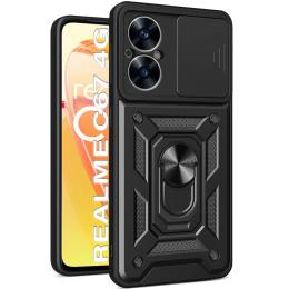 Чохол-накладка BeCover Military для Realme C67 4G Black (710707)