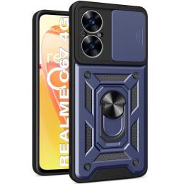 Чохол-накладка BeCover Military для Realme C67 4G Blue (710708)