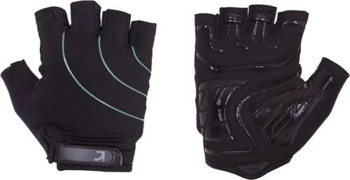 Велорукавиці Green Cycle Nimble 2 Black Green без пальців M (CLO-60-71)