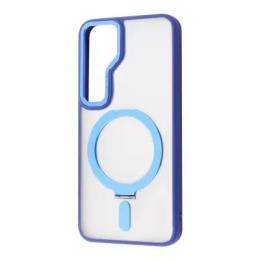 Чохол-накладка WAVE Attraction Case with Magnetic Ring Samsung Galaxy S24 Blue