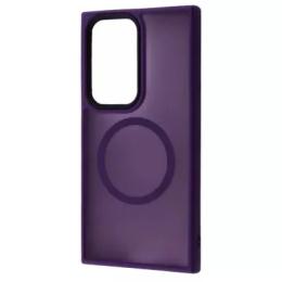 Чохол-накладка WAVE Matte Insane Case with Magnetic Ring Samsung Galaxy S22 Ultra Deep Purple