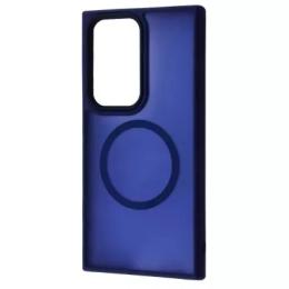 Чохол-накладка WAVE Matte Insane Case with Magnetic Ring Samsung Galaxy S22 Ultra Midnight Blue