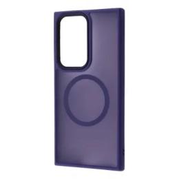 Чохол-накладка WAVE Matte Insane Case with Magnetic Ring Samsung Galaxy S23 Ultra Deep Purple
