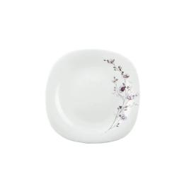 Тарілка Vittora Фіолетова гілка Square 23 см (V-230SPB)