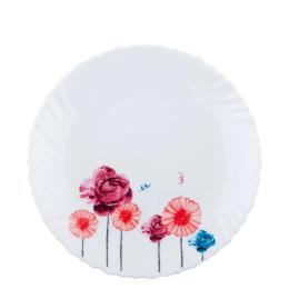 Тарілка Vittora Wave Акварельні квіти 22 см (V-220AF)