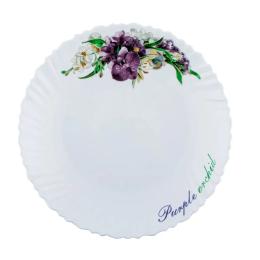 Тарілка Vittora Wave Фіолетова орхідея 22 см (V-220PO)