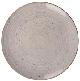 Тарілка LIMITED EDITION STONY GREY 26.5 см обід. (CG-012-1)