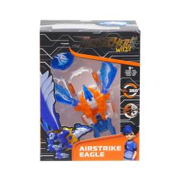 Іграшкова машинка Screechers Wild Еірстрайк Ігл White (EU685101)